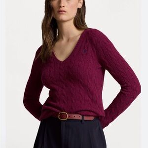 Polo Ralph Lauren Women's  V-Neck Sweater L